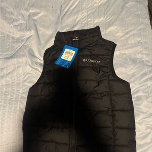 Columbia Black Quilted Vest